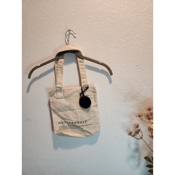 MOTHERHOUSE Cotton Mini Tote Bag‎ 10x9 Eco-Friendly Canvas Bag - Picture 1 of 3